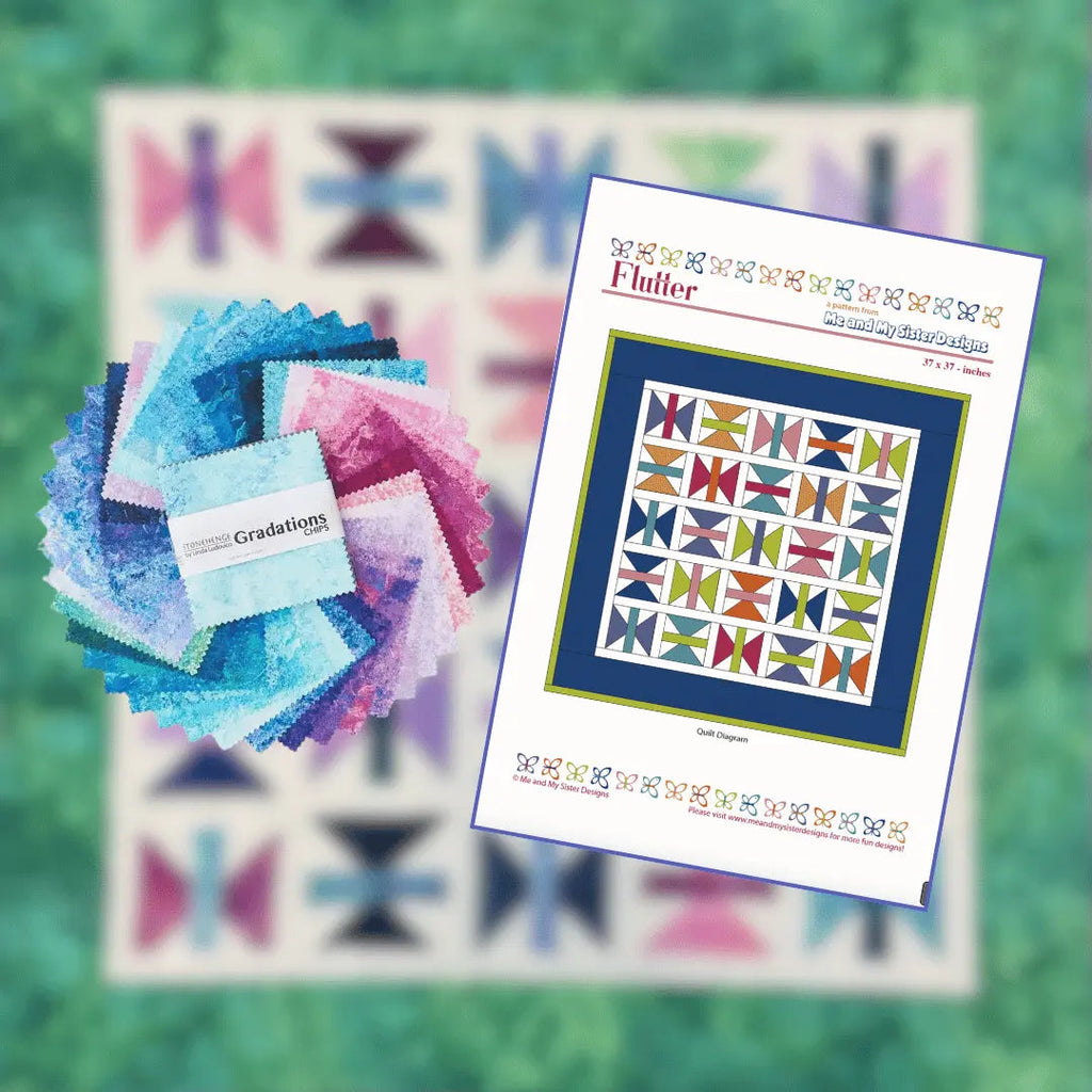 August Simply Charming Club - Charm Pack Pattern of the Month Club United Notions