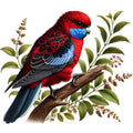 Australian Birds Fabric Panel 18