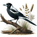 Australian Birds Fabric Panel 5