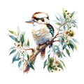 Australian Flora Fauna Fabric Panel 3