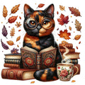 Autumn Cats Fabric Panel 86