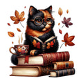 Autumn Cats Fabric Panel 88