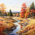 Autumn In Vermont Fabric Panel 11