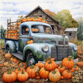 Autumn Pumpkin Patch Fabric Panel 3