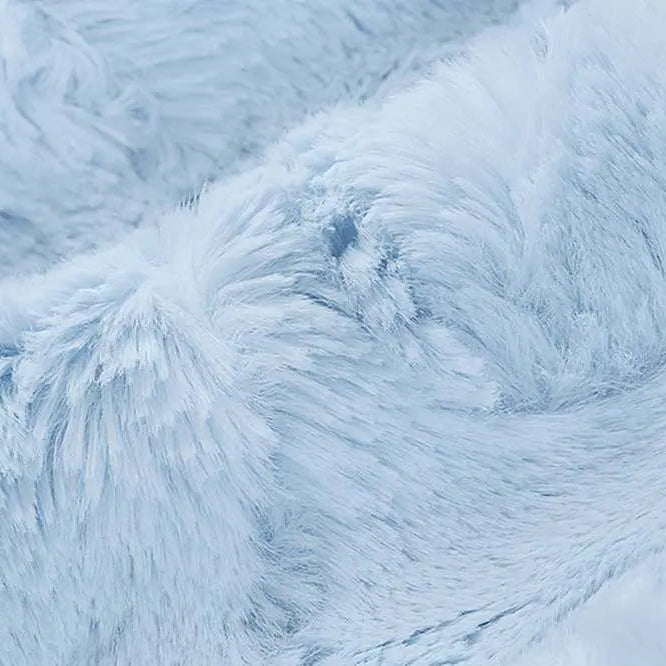 Baby Blue Luxe Cuddle Hide 58/60" Fabric per yard