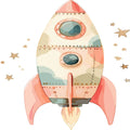 Baby Boy Space Galaxy Fabric Panel 22