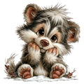 Baby Forest Animals Fabric Panel 21