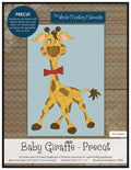 Baby Giraffe Precut Fused Applique Pack