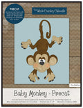 Baby Monkey Precut Fused Applique Pack