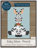 Baby Zebra Precut Fused Applique Pack