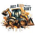 Backhoe Fabric Panel