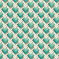 Bali Dreams - Diamonds - Blue 44" / 45" Fabric Per Yard