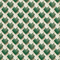 Bali Dreams - Diamonds - Green 44" / 45" Fabric Per Yard