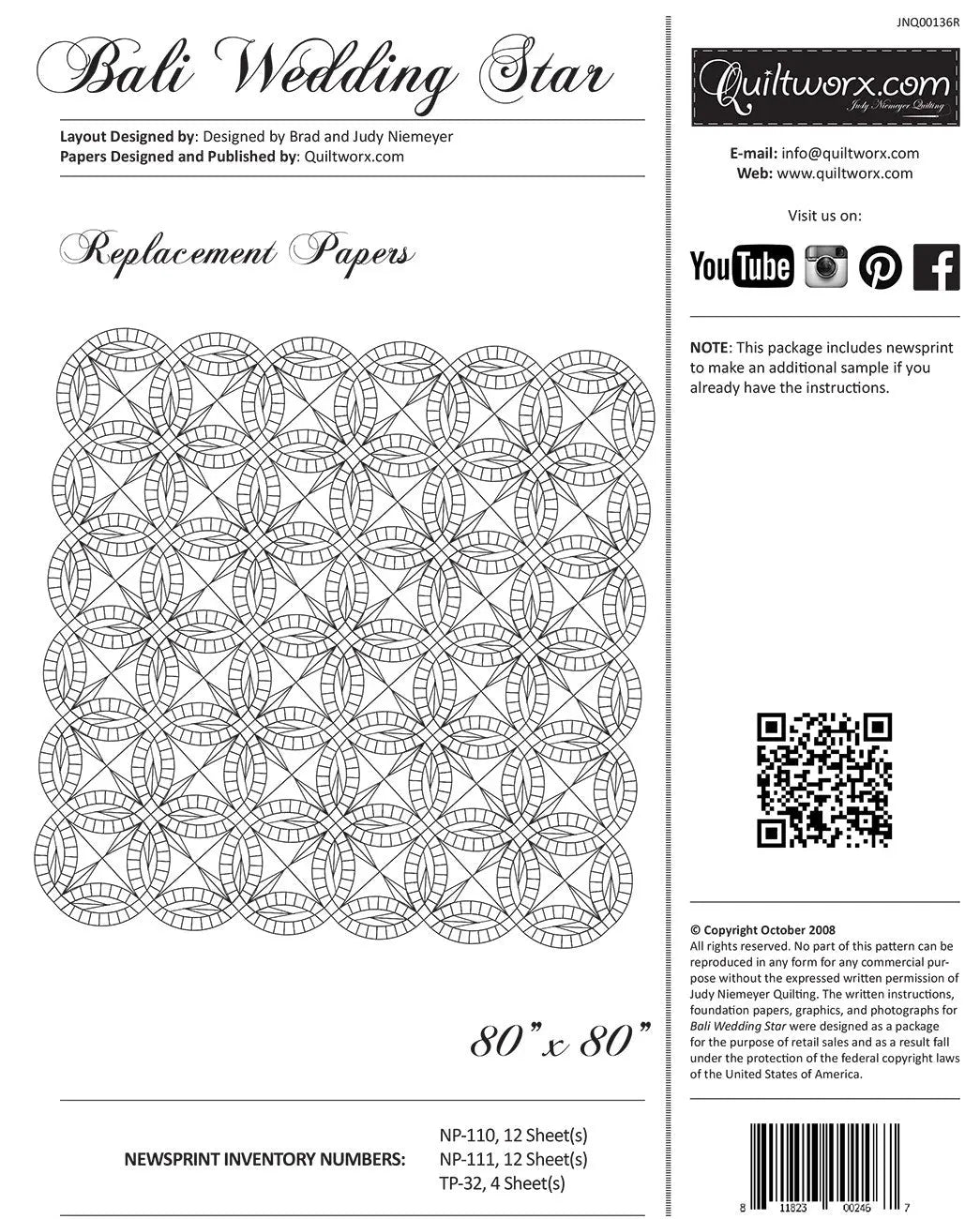 Bali Wedding Star Replacement Papers