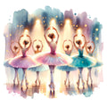 Ballet Studio Fabric Panel 2