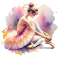 Ballet Studio Fabric Panel 8