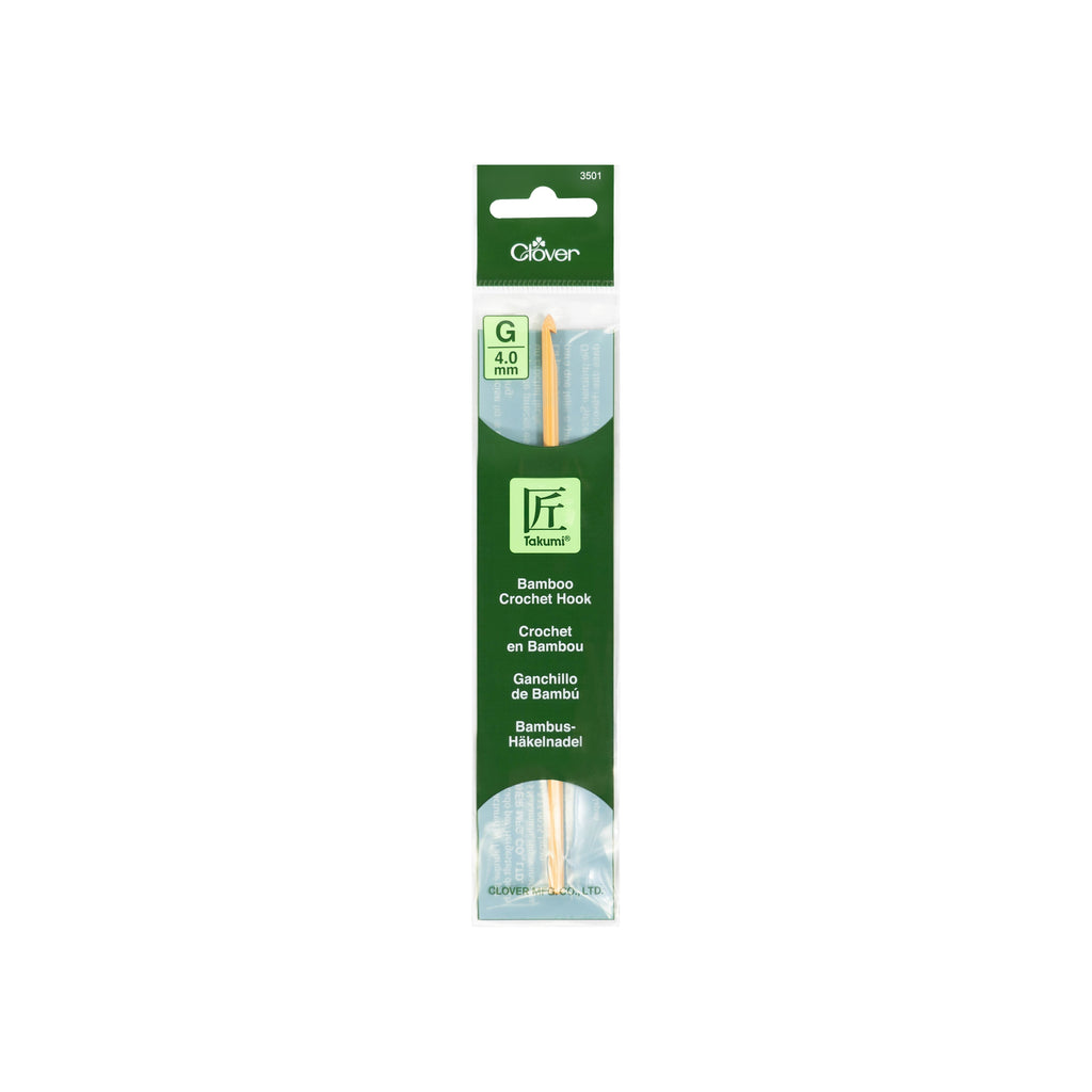 Bamboo Crochet Hook “Takumi®” G (4.0mm)