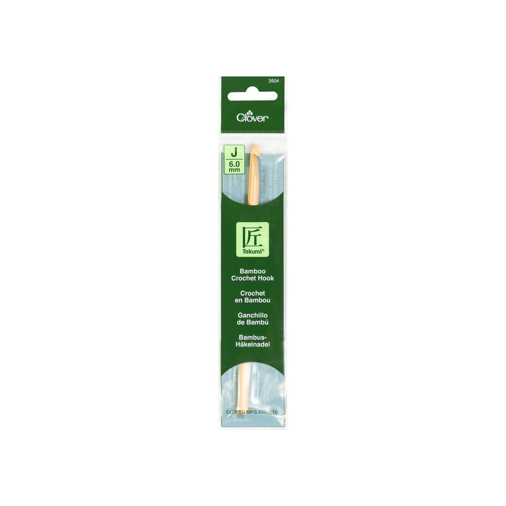 Bamboo Crochet Hook “Takumi®” J (6.0mm)