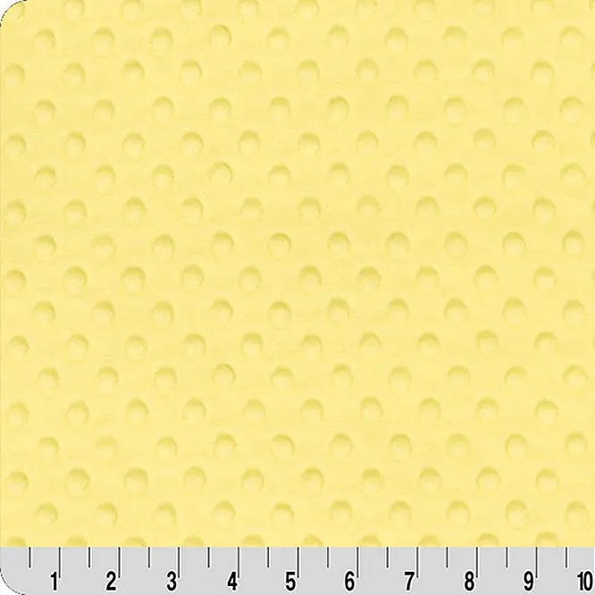 Banana Cuddle Dimple 58/60" Fabric per yard