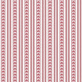 Bandana Medley - Ticking - Crimson 44" / 45" Fabric Per Yard