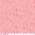 Barbie Vintage Tonal Pink Cotton 43"/44" Fabric Per Yard