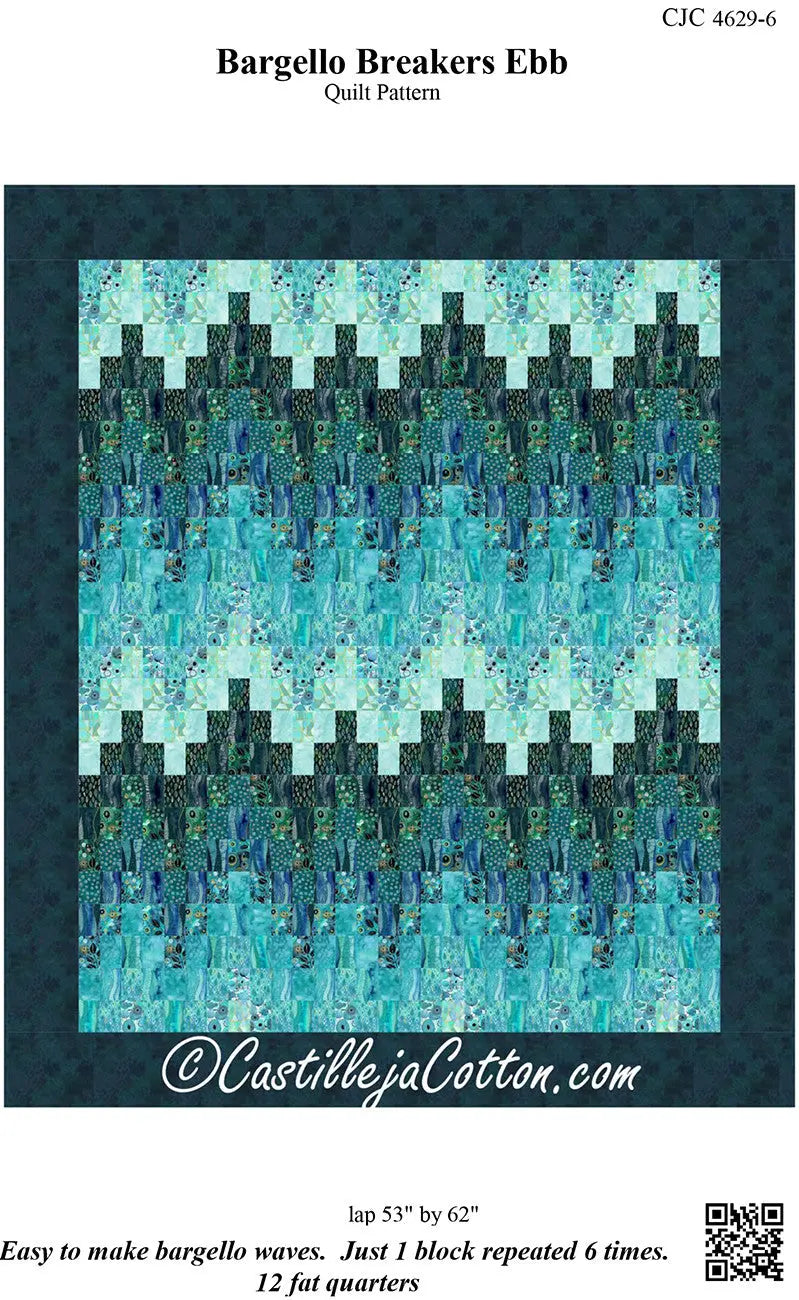 Bargello Breakers Ebb Quilt Pattern