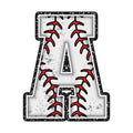 Baseball Alphabet Fabric Panel 11