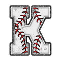 Baseball Alphabet Fabric Panel 21