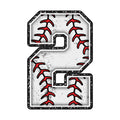 Baseball Alphabet Fabric Panel 3