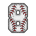 Baseball Alphabet Fabric Panel 9
