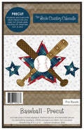 Baseball Applique Precut Fused Applique Pack