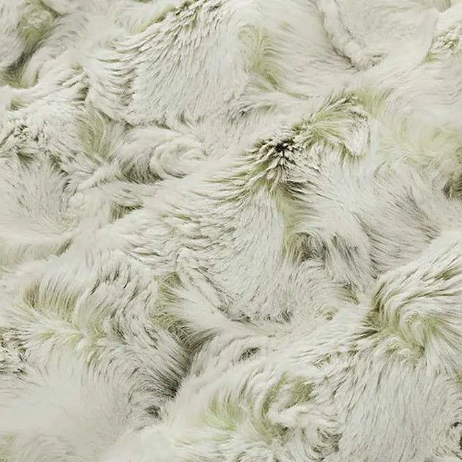 Basil Luxe Cuddle Snowy Owl 58/60" Fabric per yard