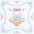 Basket Of Daisies 18" Quilt Blocks