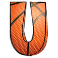 Basketball Doodles Alphabet Fabric Panel 1