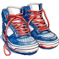 Basketball Game Fabric Panel 27