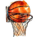Basketball Game Fabric Panel 35