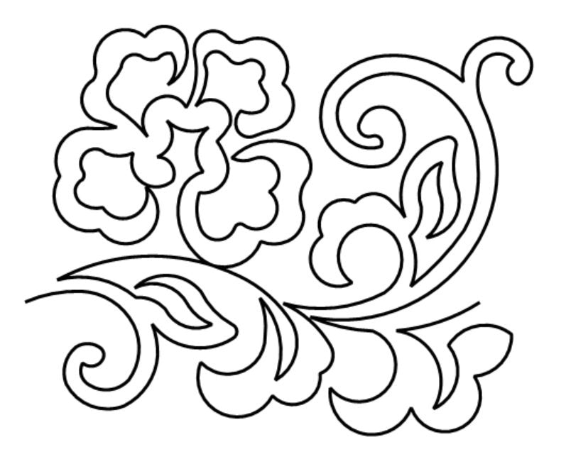 Batik Floral Digital E2E