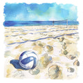 Beach Volleyball Fabric Panel 15