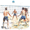 Beach Volleyball Fabric Panel 18