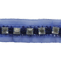Beaded Trim on Netting, 2" X 5 Yard Roll - For Dressmaking, Costume Design, DIY Crafts