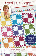 Bear Tracks Quilt for Rotary & AccuQuilt