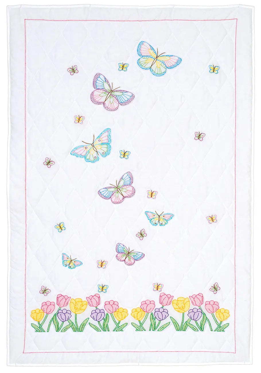 Beautiful Blooms Lap Quilt