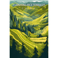 Beautiful Places Travel Poster Fabric Panel 21