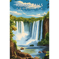 Beautiful Places Travel Poster Fabric Panel 9