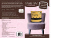 Bee Happy Pillows In the Hoop Embroidery Design Collection