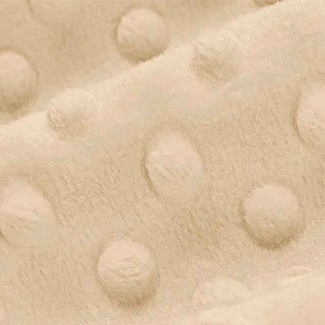 Beige Cuddle Dimple 58/60" Fabric per yard