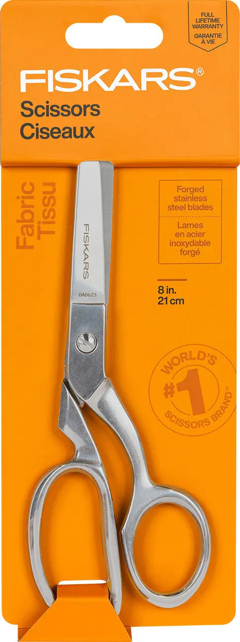 Bent Forged Steel Scissor 8in