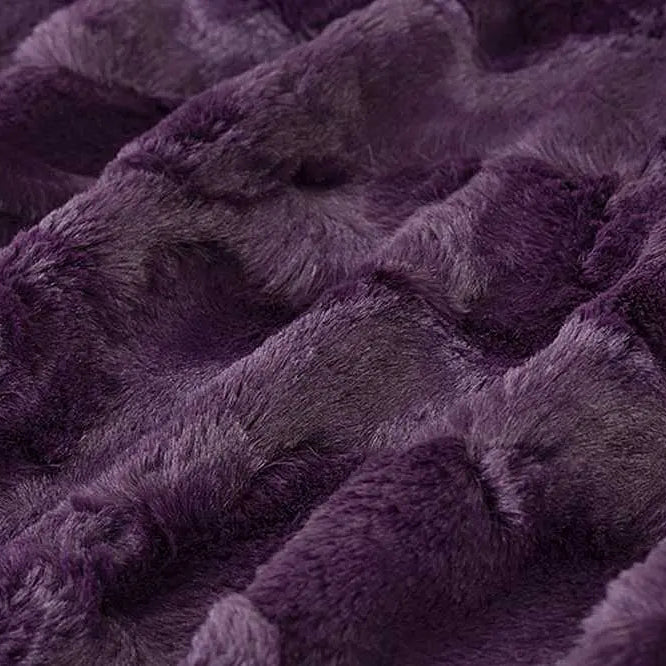 Berry Luxe Cuddle Hide 58/60" Fabric per yard
