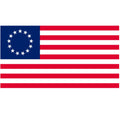 Betsy Ross Flag Fabric Panel 1