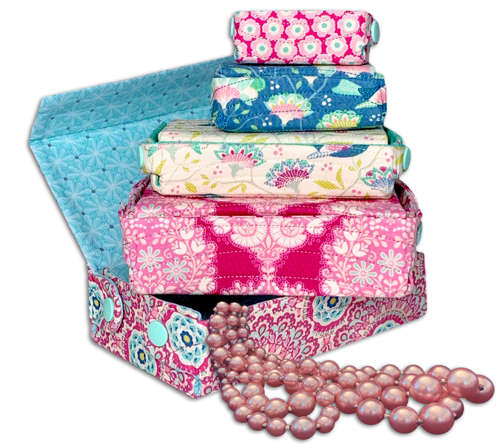 Betty Boxes In the Hoop Machine Embroidery Design Set Pickle Pie Designs